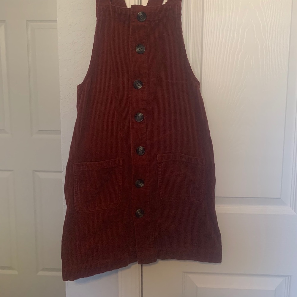 COPY - Corduroy overall dress